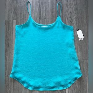 Bar III Spaghetti Strap Aqua Teal Top Size XS NWT